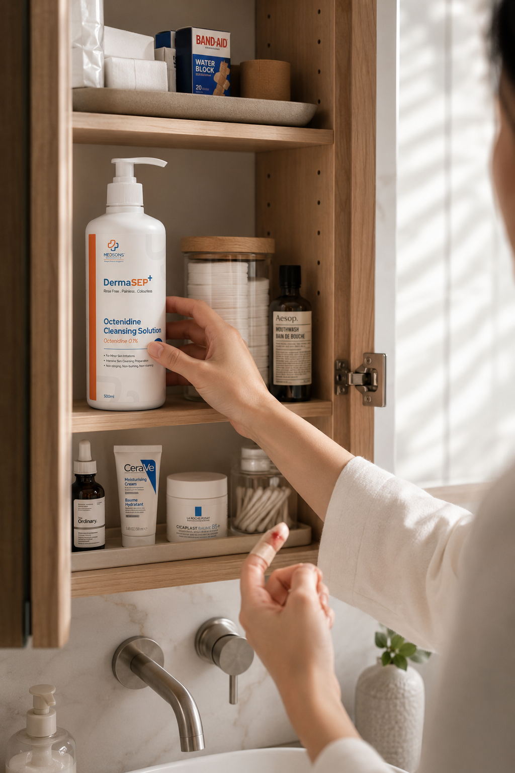 Dermasep+ Octenidine Cleansing Solution 100ml & 500ml