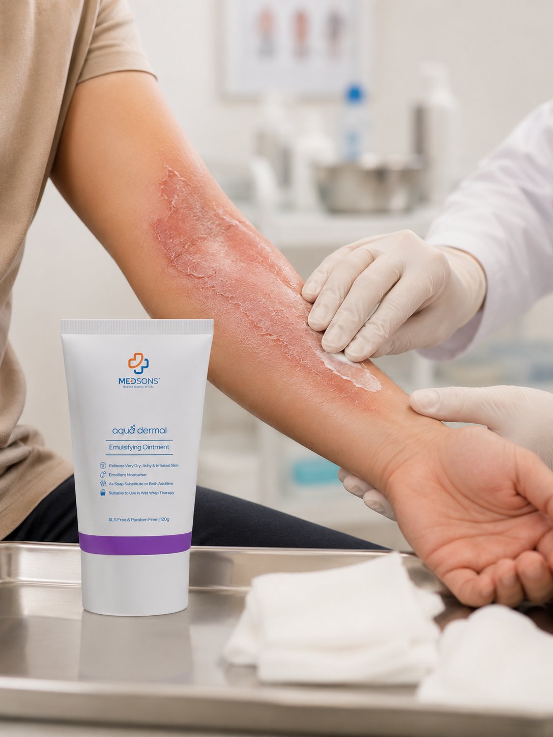 Aqua Dermal Emulsifying Ointment 120g